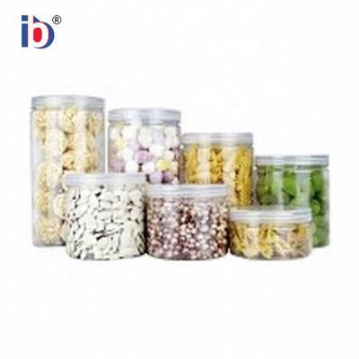 Stocked Pet Plastic with Lid Plastic Canister Box Kaixin Food Plastic Jar