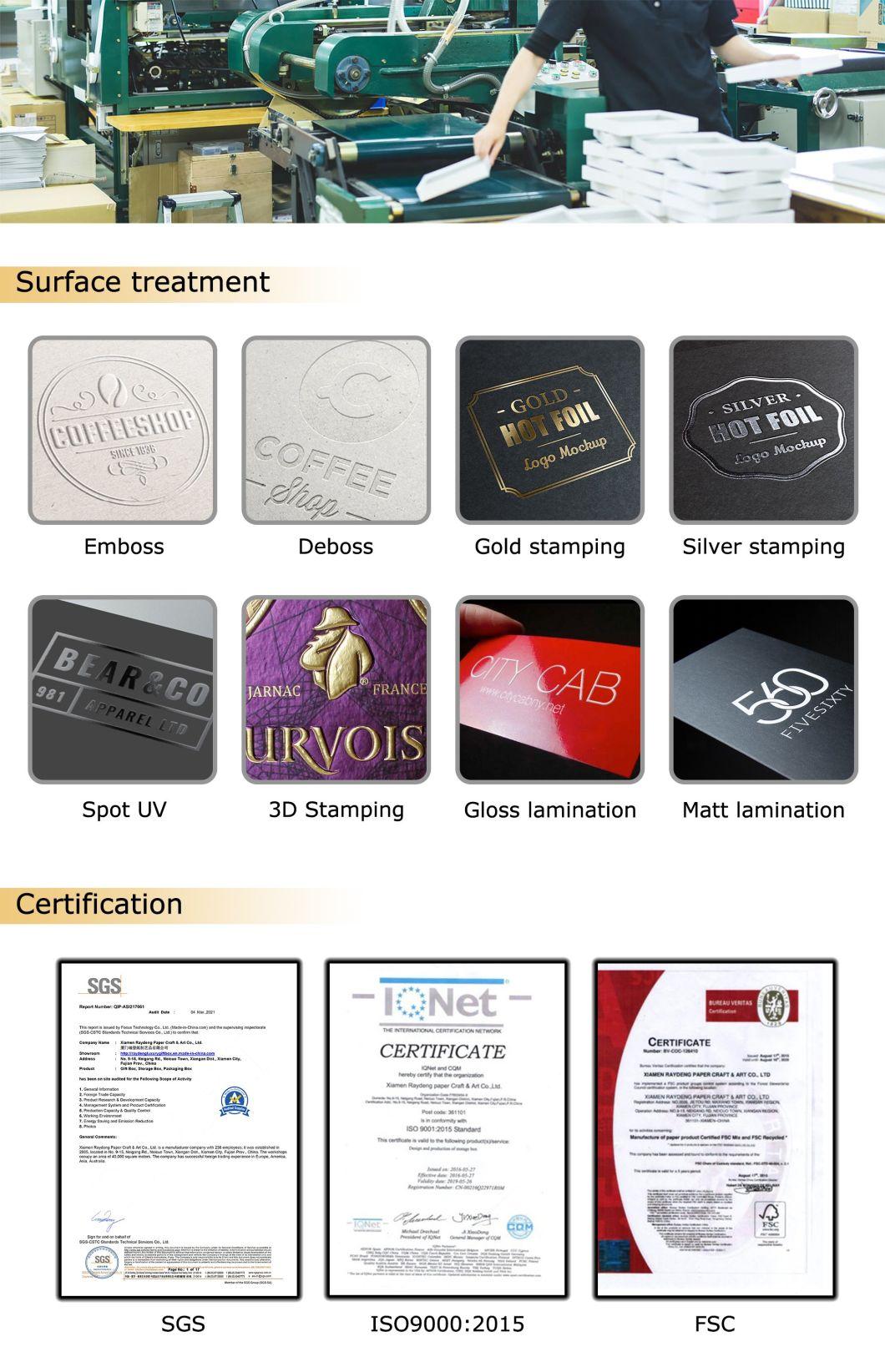 Cosmetic Packaging White Card Paper Box