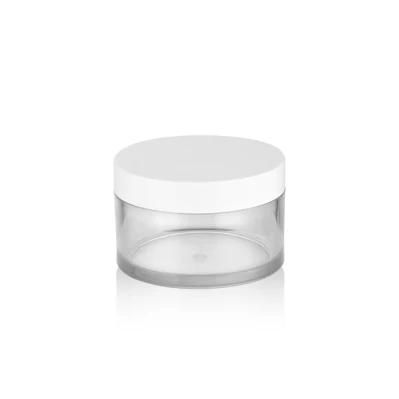 Zy03-A220 Transparent Clear Pet Cosmetics Cream Jar