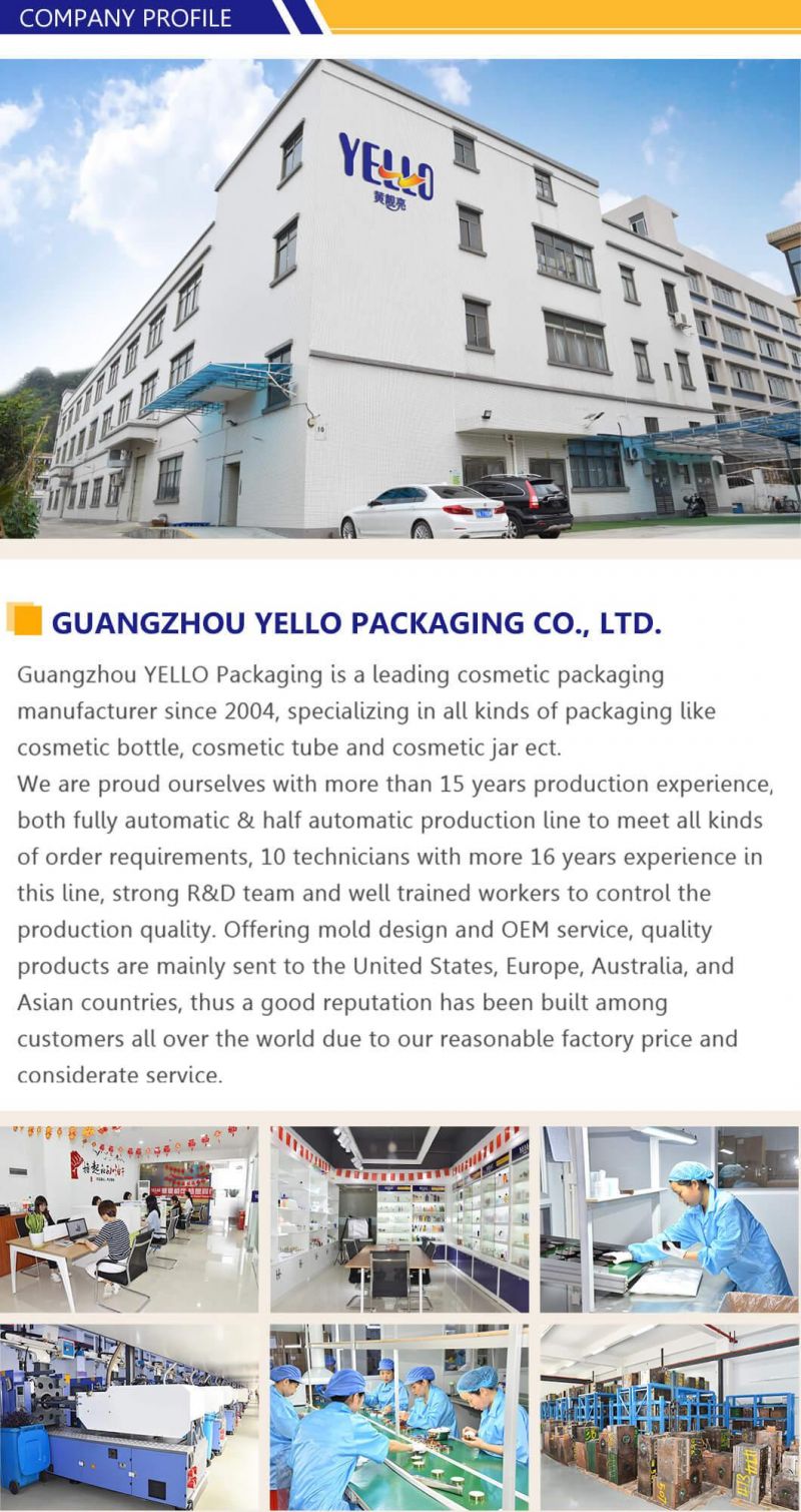 Large Container Plastic Skincare Cosmetic Packaging Cream Jars with Good Production Line