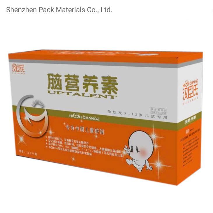 Wholesale Custom Drug Medicine Offset Printing Gold Silver Essential Oil Skin Care Health Products Gift Packing Packaging Carton Paper Box