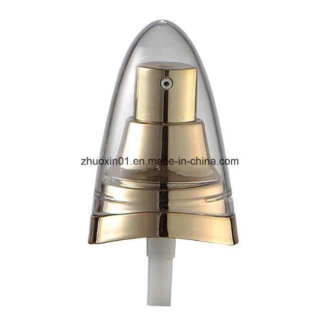 UV Silver Plastic Lotion Pump for Hand Cream Bottles