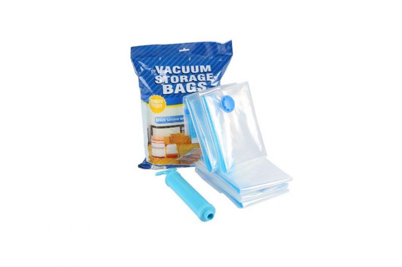 Travel Vacuum Storage Bags for Clothes and Blanket
