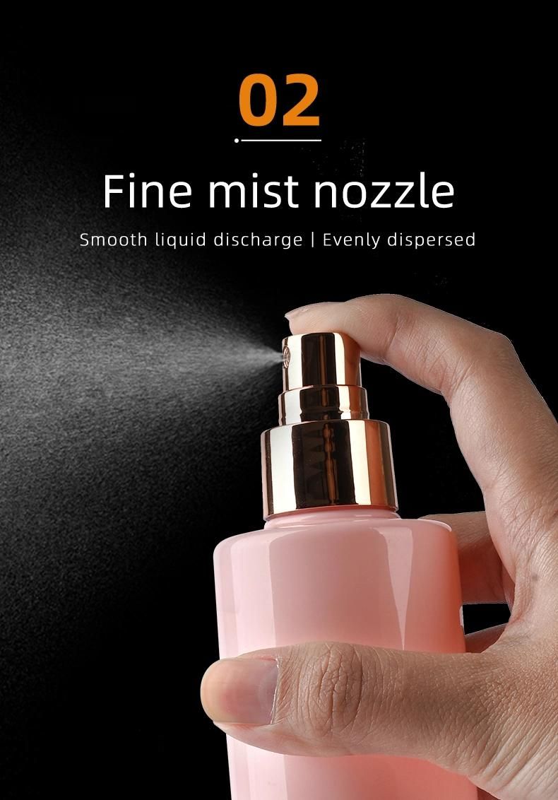 120ml Mist Sprayer Plastic Bottle Hot Sale Cosmetics Packaging Container Matte Fine Mist Spray Bottles