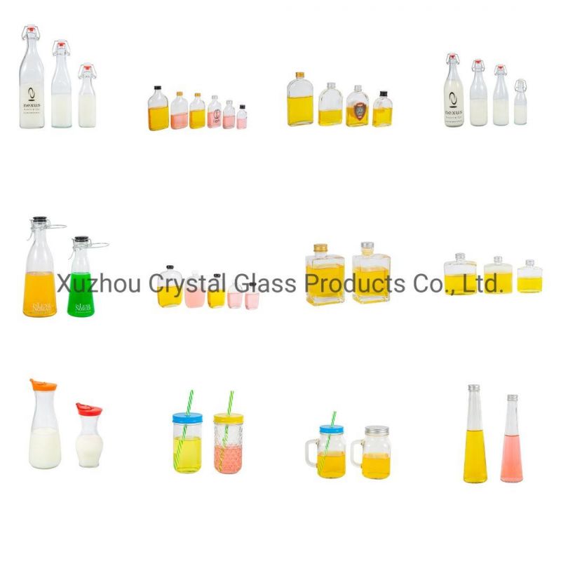 250ml 350ml 500. Ml Glass Fruit Juice Beverage Bottle Milk Kombucha