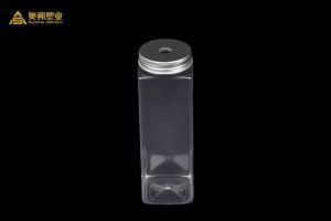 750ml Rectangular Pet Square Plastic Bottle Square Cold Tea Bottle Milk Tea Fresh Juice Bottle