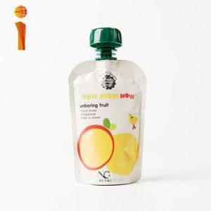 Customizable Stand up Food Fruit Juice Drink Pouch Bag with Top Spout