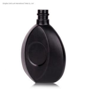 500ml Frosted Black Wine Glass Bottle