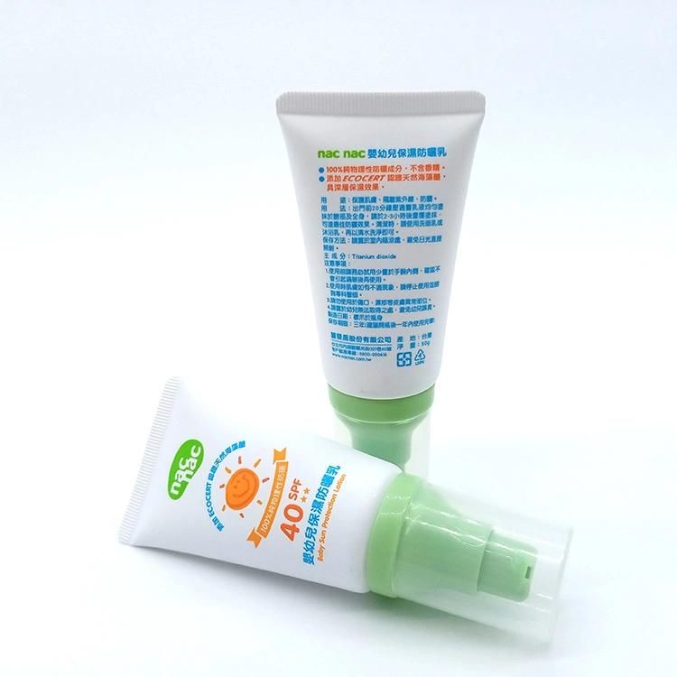 Plastic Cosmetic Packaging Hand Cream Face Cream Sunscreen