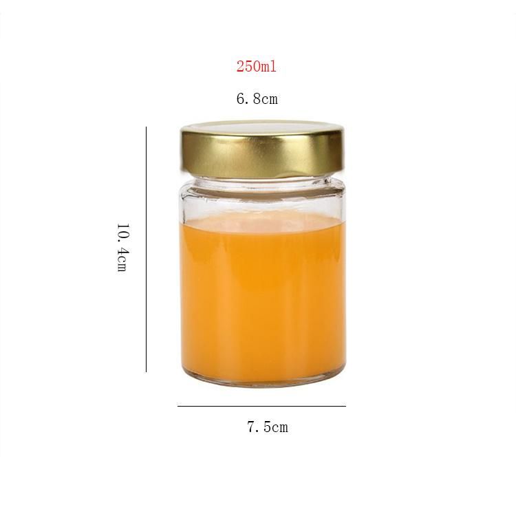 250ml Jar with Deep Lid for Honey Jam Food