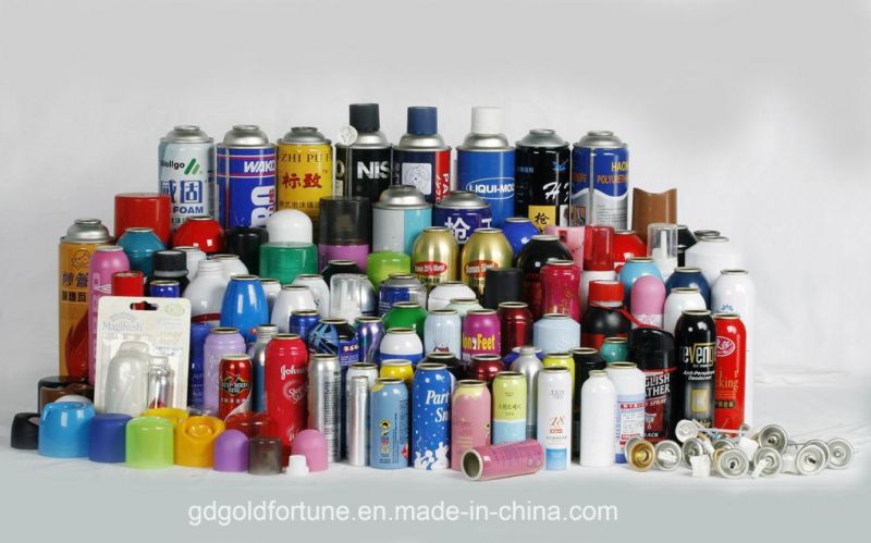 OEM Empty Aluminum Spray Cans for Cosmetics Packaging