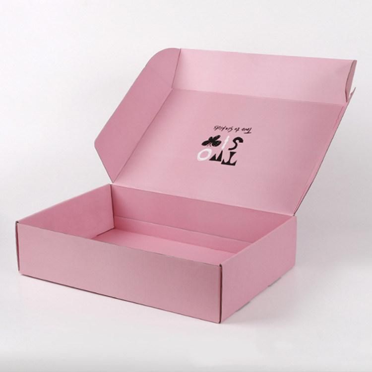 Custom Printed Shoe Box with Logo Clothing Packaging Boxes with Handle for Glasses