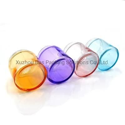 Luxury Eco Friendly Biodegradable 5g 15g 30g Clear Amber Face Glass Cream Cosmetics Packaging Containers for Skin Care