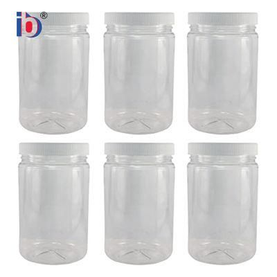 100ml Transparent Plastic Jars Refillable Portable Empty Plastic Jar Customize Wholesale