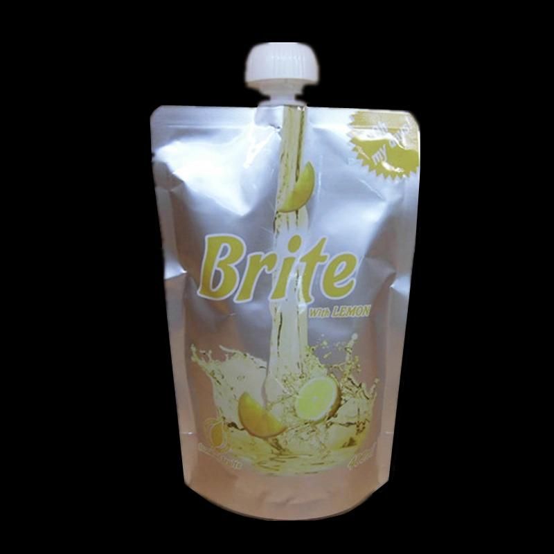 Stand up Pouch with Spout Clear Drink Plastic Spout Pouch Wholesale