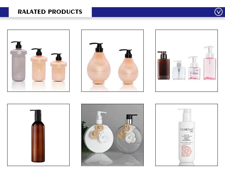 Wholesale Empty Pink Frosted 250ml Shampoo Bottles with White Pump