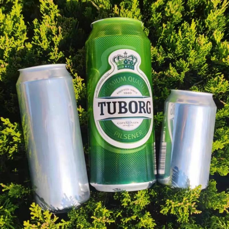 Large 1L Aluminum Beverage Cans with Sot # 209 Can Ends