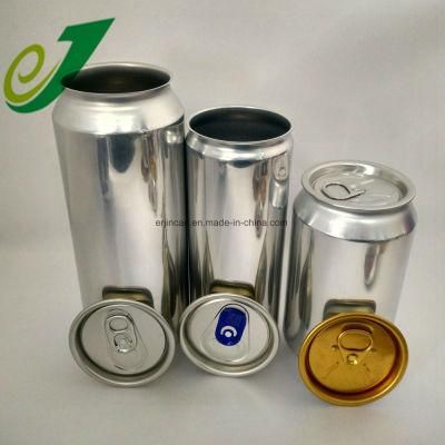 Erjin Sell Aluminum Soft Drink Cans with Ring Pull Tab