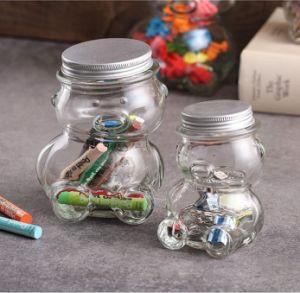 Factory Price Custom Shaped Unique Style EU Food Test/Doc Glassware Glass Jars and Bottles