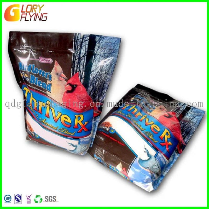 Pet Food Bags with Excellent Printing Zipper Plastic Packaging Bag for Cat Foods