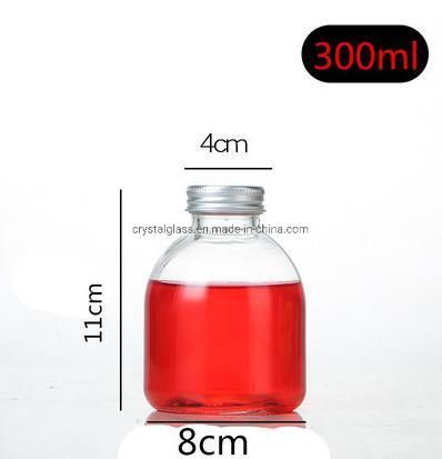 300ml 500ml Roumd Lovely Beverage Bottle Packing