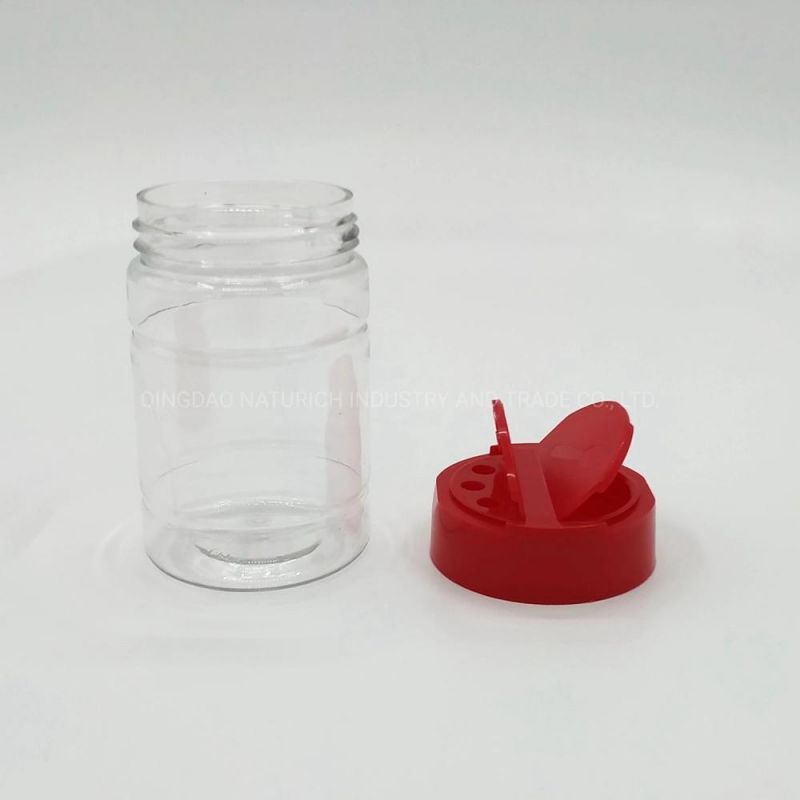 6oz Plastic Seasoning Bottle with Shake Lids