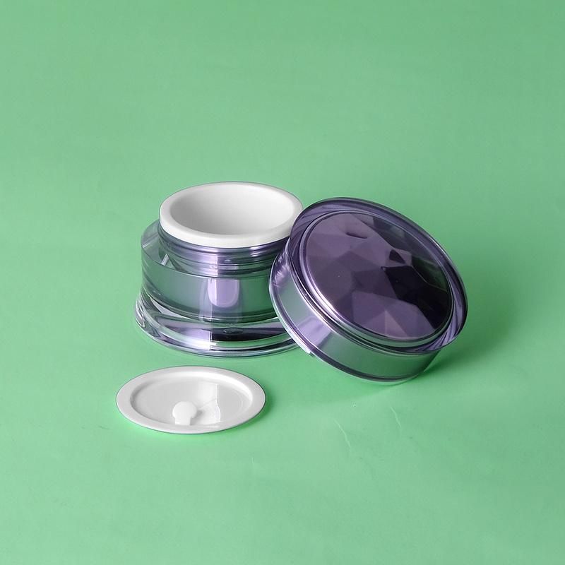 High-Quality 15g 30g 50g Empty Plastic Acrylic Cream Jar for Skin Care