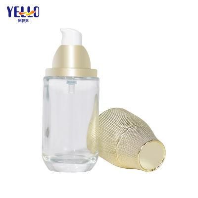 Round Skincare Cosmetic Packaging OEM/ODM Best Selling Body Lotion Bottle