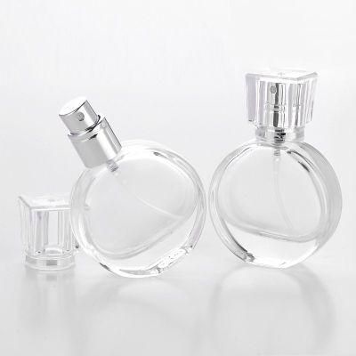 25ml Crimp Round and Flat Glass Bottle for Perfume Use