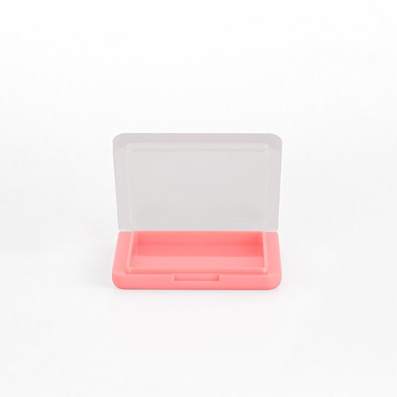 Best Selling Cosmetic Packaging Customized Plastic Empty Round Compact Powder Case