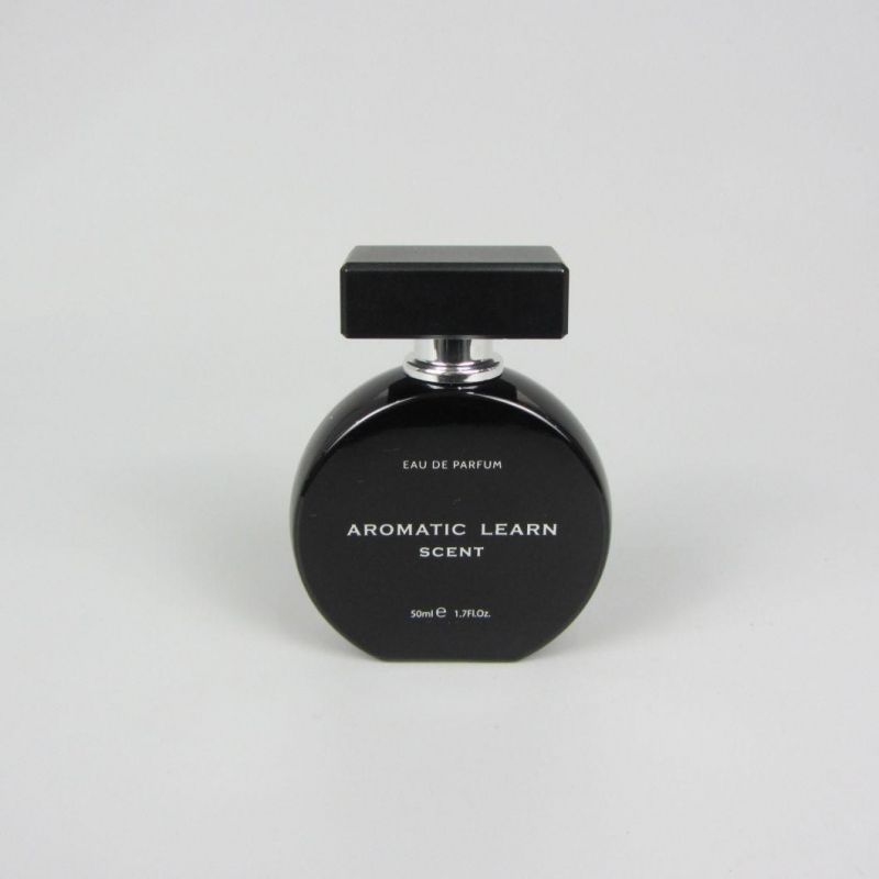 50ml / 100ml Empty Glass Black Perfume Bottle