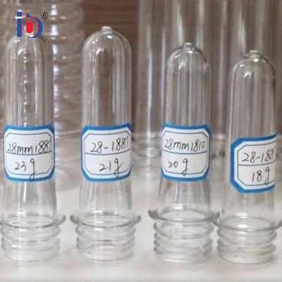 Soft Drink Pet Bottle Preform Pet Clear Plastic Containers with High Quality for Water Bottles