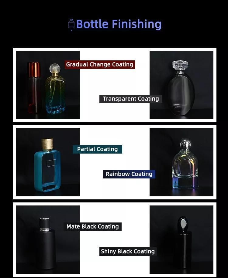 Cosmetics Personal Care Product 30ml, 50ml, 60ml, 65ml, 75ml, 80ml, 100ml Glass Bottle Empty Bottles