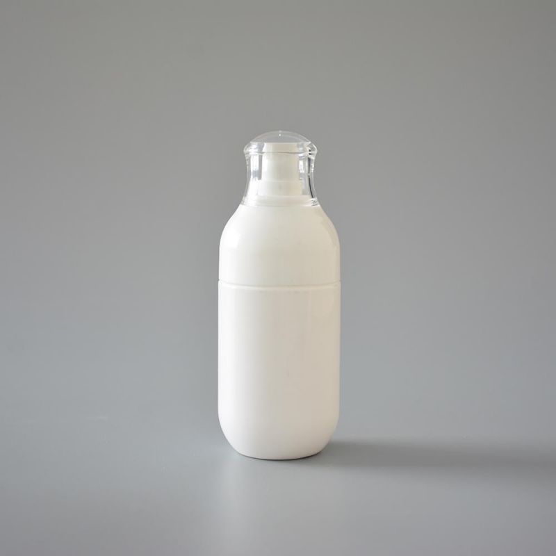 Wholesales Airless Bottle White Cream Bottle with Color Customized