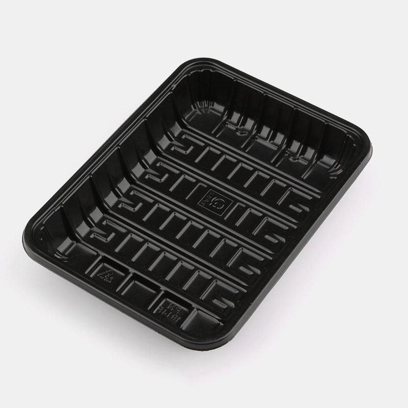 Biodegradable Fast Food Packing Containers Bento Blister Plastic Tray