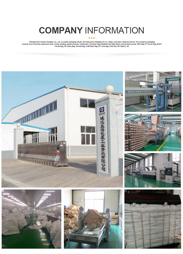 China Factory Price 100% New Material PP Bulk Bag Tapioca Starch