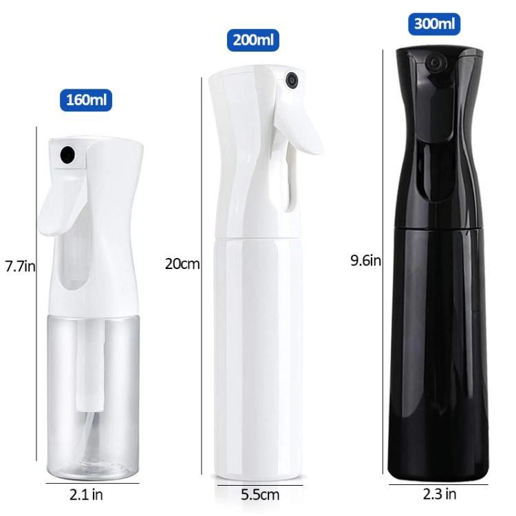 300ml 500ml 10oz 16oz Continuous Reusable Barber Salon Hair Care Pet Plastic Fine Mist Spray Bottle for Sale