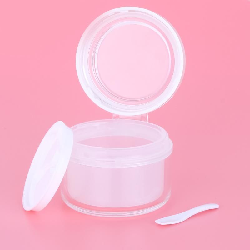 50ml 80ml Popolar-Unique Empty Plastic Transparent Cream Jar