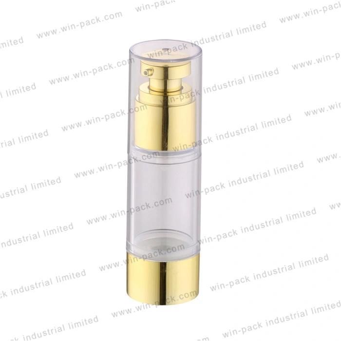 Wholesale Airless Pump Cosmetic Packaging Luxury Airless Bottle 15ml 20ml 30ml 50ml