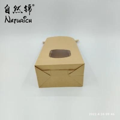 Cookie Biscuit Pastry Packaging Paper Bag with Tin Tie