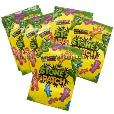 Air Tight Custom Printed Foil Laminated Plastic Mylar Zip Lock Bags (Gummy Bear Packaging Bags)