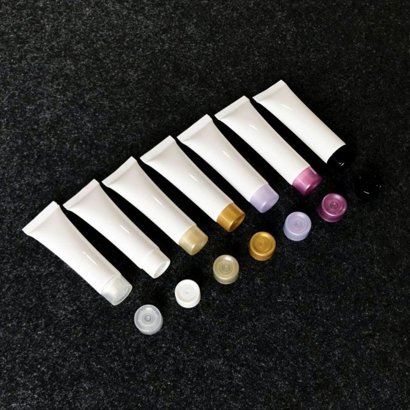 Cosmetic Hand Cream Packaging Long Bamboo Lid Plastic Tube