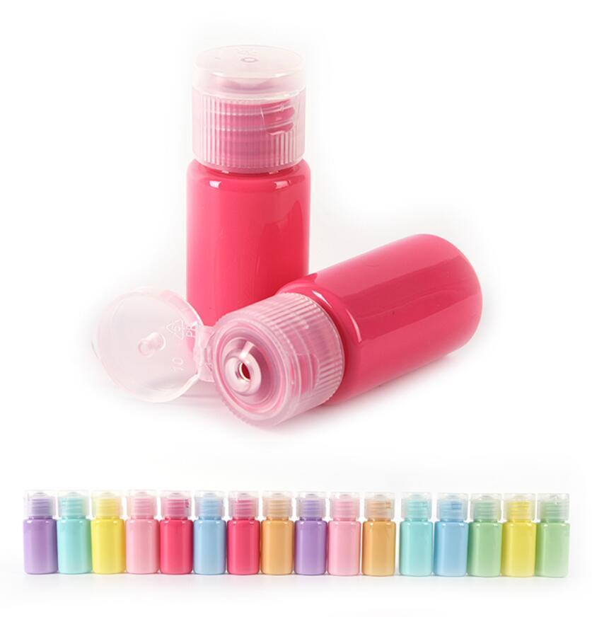 Emulsion Shampoo Sub Bottle Macaron Mini Empty Candy Plastic Travel Set Lotion Refillable Bottle Cosmetic Packaging