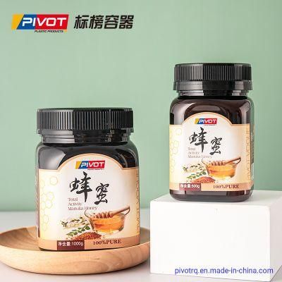 500g 1000g 250g Plastic Bottle for Honey Syrup