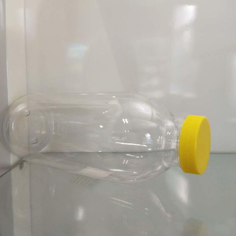 Pet 950ml Plastic Clear Sloping Bottle for Medicine/Food/Health Care Products Packaging