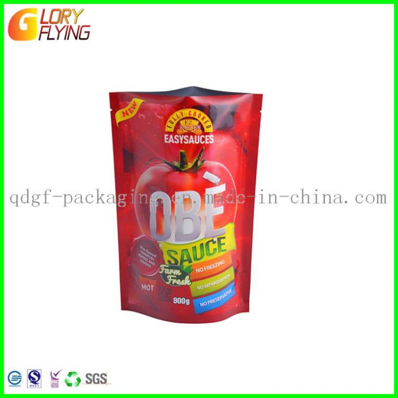 Aluminum Foil Vacuum Food Packaging Bags/ Plastic Bag with Gravure Printing