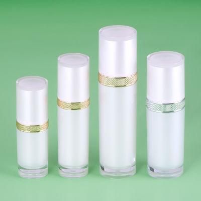 High-Grade 30ml 50ml 80ml 120ml Custom Acrylic Cosmetic Packaging Lotion Bottle and Jar for Skincare