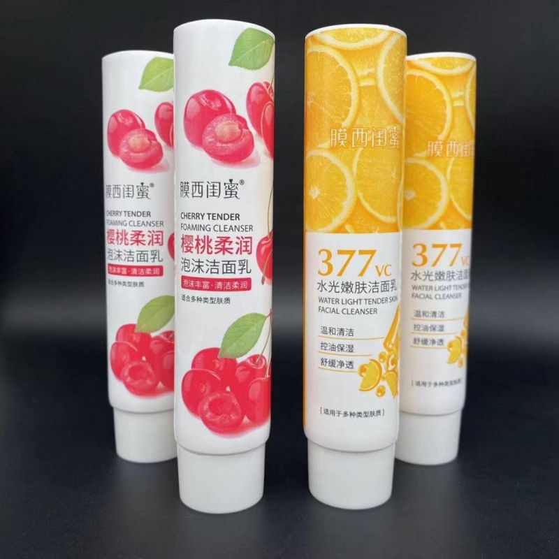 Hot Sell New Design Cosmetic Packing Collapsible PE Handcream Tube