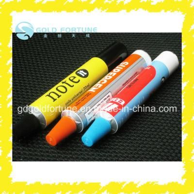 Patterned Shoulder Nozzle Aluminum Tube for Glue/Medical Ointment Packaging