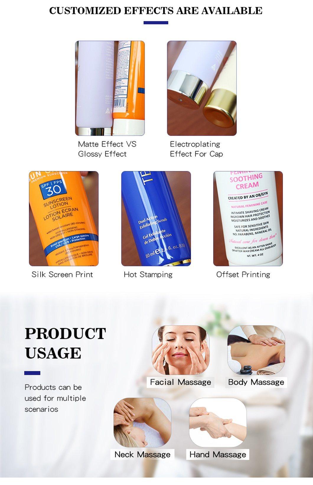 Good Service SGS 150g OEM/ODM Best Selling Customized Plastic PE Bb Cream Tubes